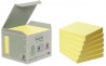 Bločky Post-it recyklované, 76x76 mm, žlté