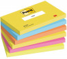 Bločky Post-it ENERGETIC 76x127mm, 6x100 lístkov