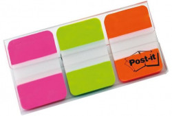 Post-it index extra silný neónové farby 25 x 38 mm
