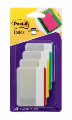 Post-it index silný široký klasické farby 50,8 x 38 mm