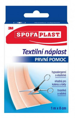 3M Spofaplast 164 Textilná elastická náplasť, 1 m x 8 cm