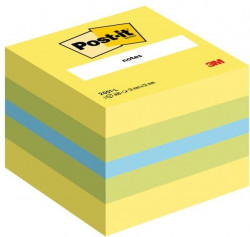 Bloček kocka Post-it, 51x51 mm, mini, mix farieb