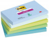 Bloček Post-it Super Sticky OASIS, veľkosť 76x127 mm, 5 bločkov po 90 lístkov