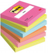 Bločky Post-it Super Sticky Poptimistic 76x76mm, 6 bločkov po 100 lístkov