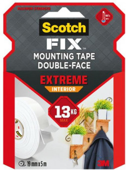 Montážna páskaScotch do interiéru supersilná, 19 mm x 5 m
