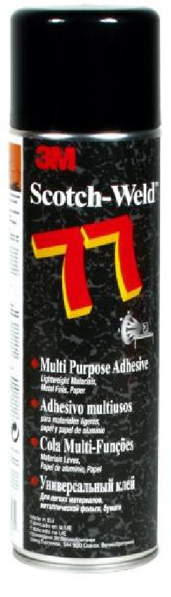 Lepidlo v spreji Scotch-Weld 77 500ml