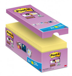 Bločky Post-it Super Sticky žlté 76x76mm 16x90l