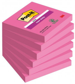 Bločky Post-it Super Sticky ružové 76x76mm