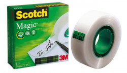 Lepiaca páska Scotch Magic neviditeľná popisovateľná 19 mm x 33 m v krabičke
