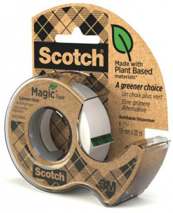 Lepiaca páska Scotch Magic neviditeľná popisovateľná 900 19 mm x 20 m s dispenzorom