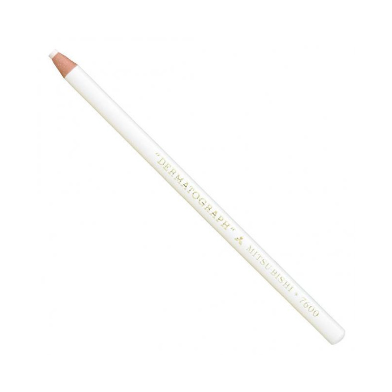 Farebná ceruzka uni DERMATOGRAPH 7600 biela