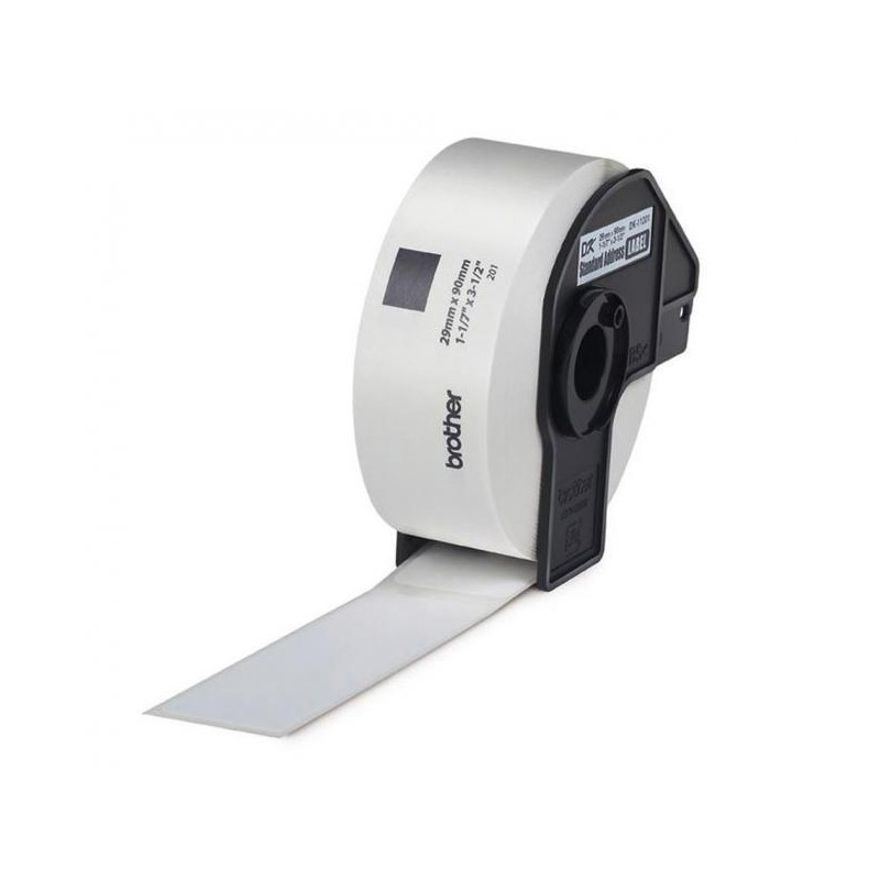 Samolepiace etikety Brother QL 29x90 mm adresné biele