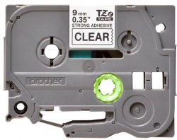 Samolepiaca páska Brother TZe-S121 9 mm číra/čierna