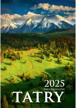 Nástenný kalendár Tatry 31,5 x 45 cm 2025