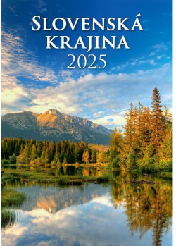 Nástenný kalendár Slovenská Krajina 31,5 x 45 cm 2025