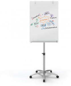 Sklenený flipchart Nobo Diamond 700x1000 mm