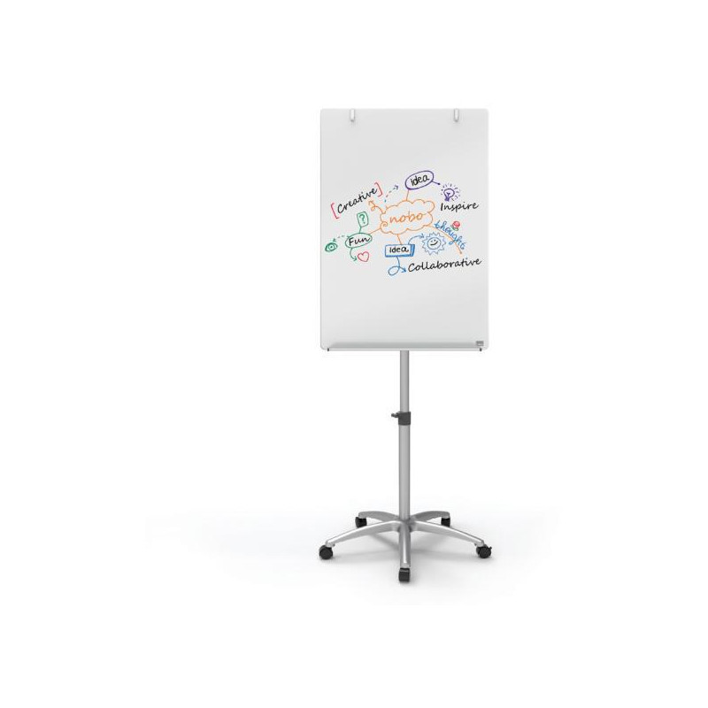 Sklenený flipchart Nobo Diamond 700x1000 mm
