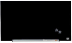 Sklenená tabuľa Nobo Diamond čierna 31”, 680x380mm
