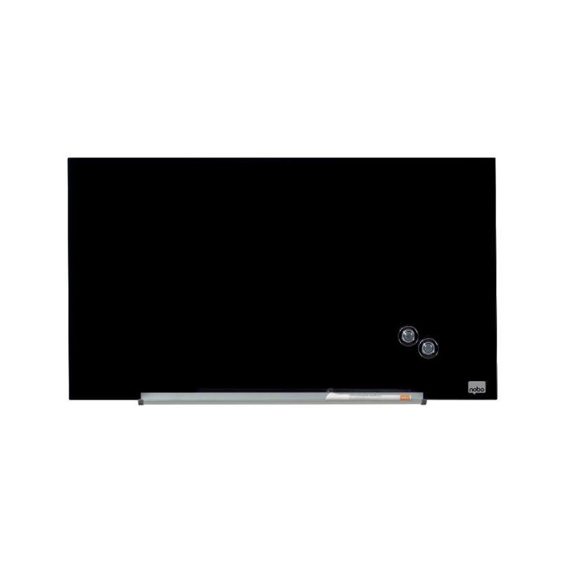 Sklenená tabuľa Nobo Diamond čierna 31”, 680x380mm