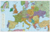 Mapa Európa-cestná sieť