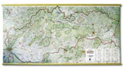 Mapa SR automapa 1200x900 mm