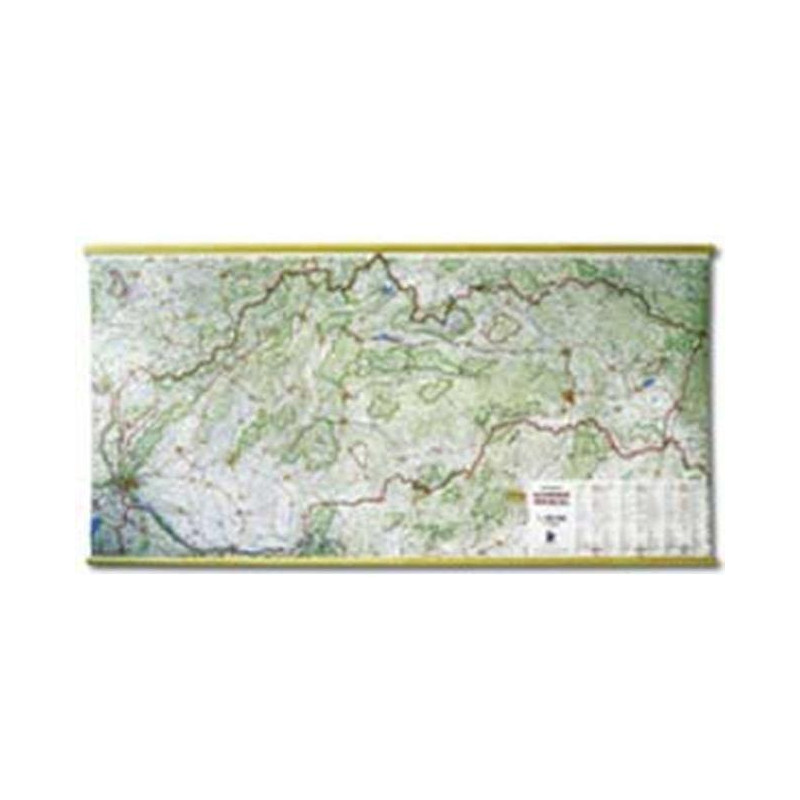 Mapa SR automapa 1200x900 mm