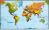 Mapa Svet-gigant 1950x1200 mm
