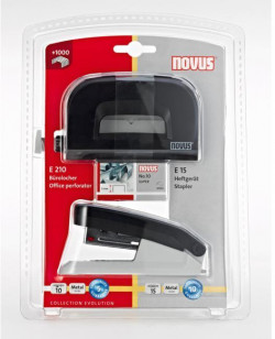 Súprava kolekcie Novus EVOLUTION E 15/E 210 čierna/sivá