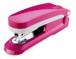Zošívačka Novus E 25 fresh ružová/sivá