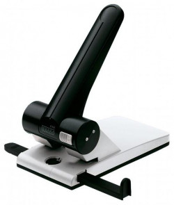 Veľkokapacitná dierovačka Novus B 265 čierna/sivá