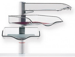 Otočné boxy CopySwinger III 3 úrovne sivé