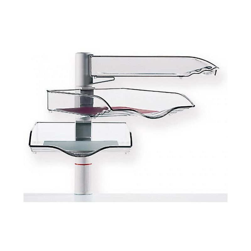 Otočné boxy CopySwinger III 3 úrovne sivé