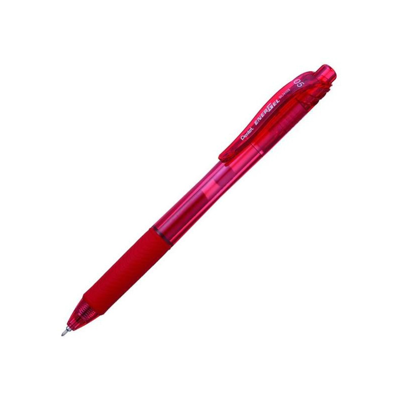Gélový roller Pentel Energel X 05, červený