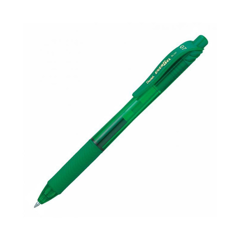 Gélový roller Pentel Energel X 07, zelený
