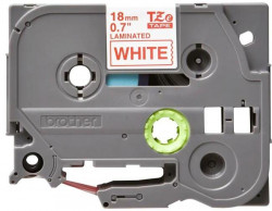 Samolepiaca páska Brother TZe-242 18 mm biela/červená