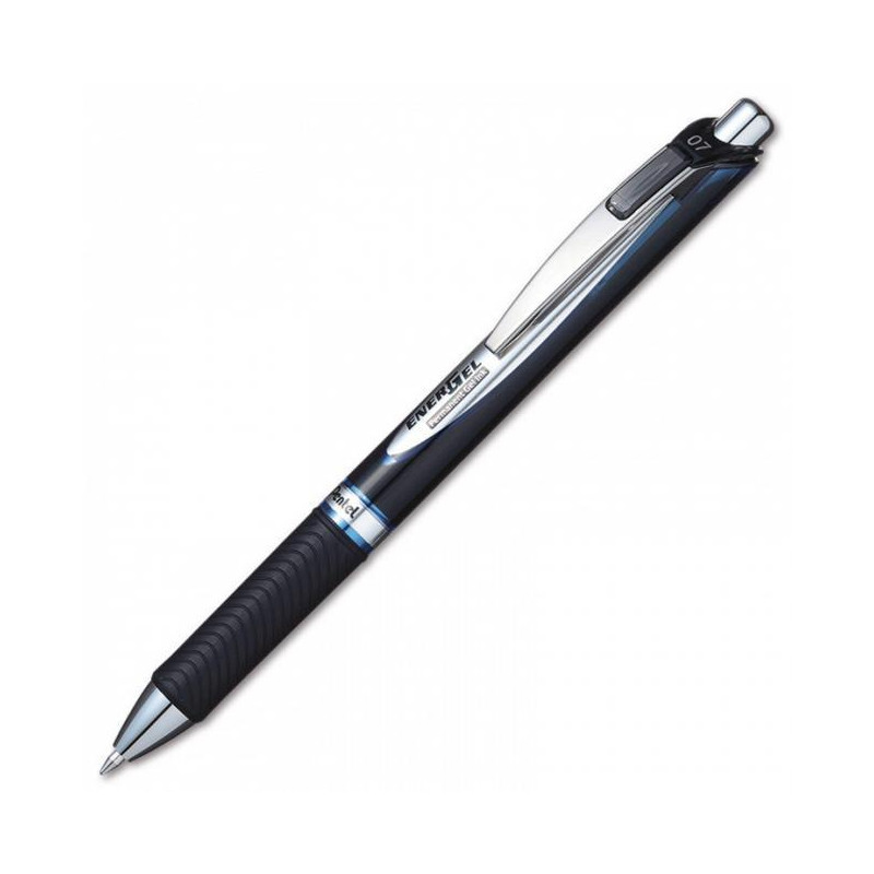 Gélový roller Pentel Energel dokumentačný, modrý