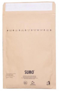 Bublinkové obálky recyklované SUMO 16,5x21,5cm hnedé
