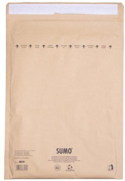 Bublinkové obálky recyklované SUMO 31,5x44,5cm hnedé