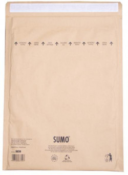 Bublinkové obálky recyklované SUMO 36,5x47cm hnedé