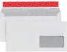 Poštové obálky C6/5 ELCO s páskou, okienko vpravo,500 ks