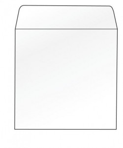 Obálky na CD 125x125 bez okienka 100 ks