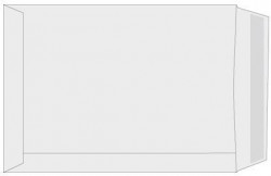 Poštové obálky B4 samolepiace, biele, 250ks 90g