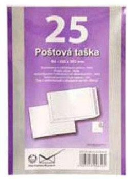 Poštové obálky B4 s páskou, biele, 25 ks 90g