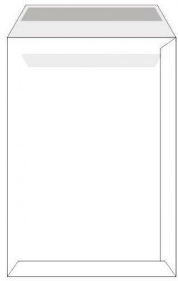 Poštové obálky C4 samolepiace, biele, 500 ks