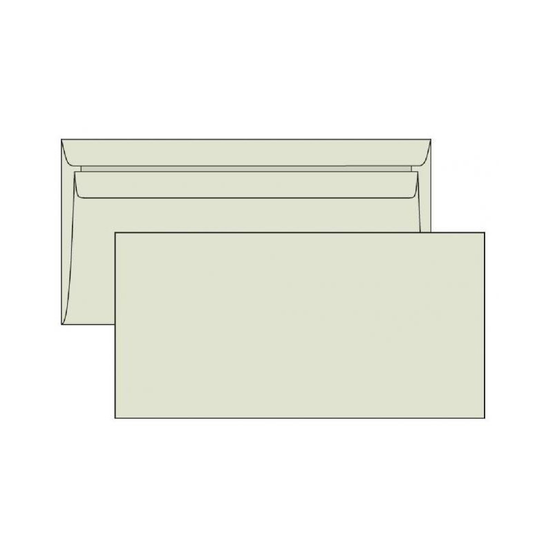 Poštové obálky DL samolepiace recyklované LETTURA 1000 ks