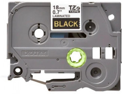 Samolepiaca páska Brother TZe-344 18 mm čierna/zlatá