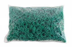 Gumičky Office Products 20mm 1kg zelené
