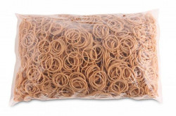 Gumičky Office Products 25mm 1kg prírodná farba
